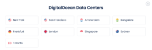 DigitalOcean Data Centers