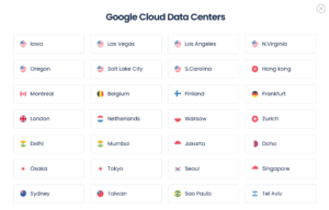 Google Cloud Data Centers