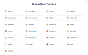 linode Data Centers